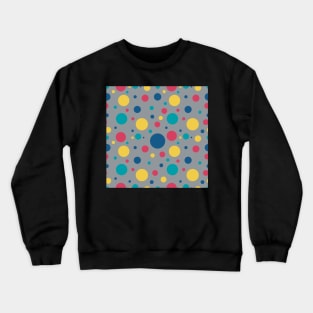 Polka dots colors Crewneck Sweatshirt